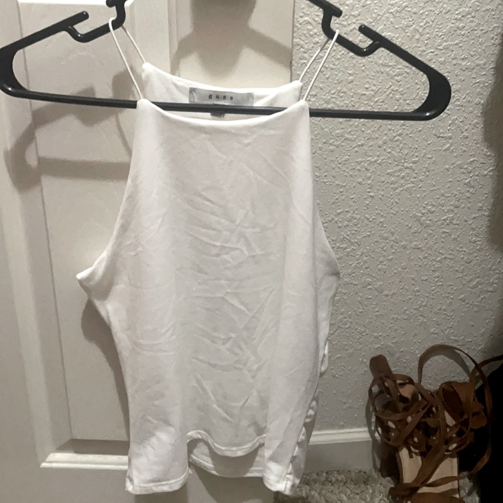 White tanktop